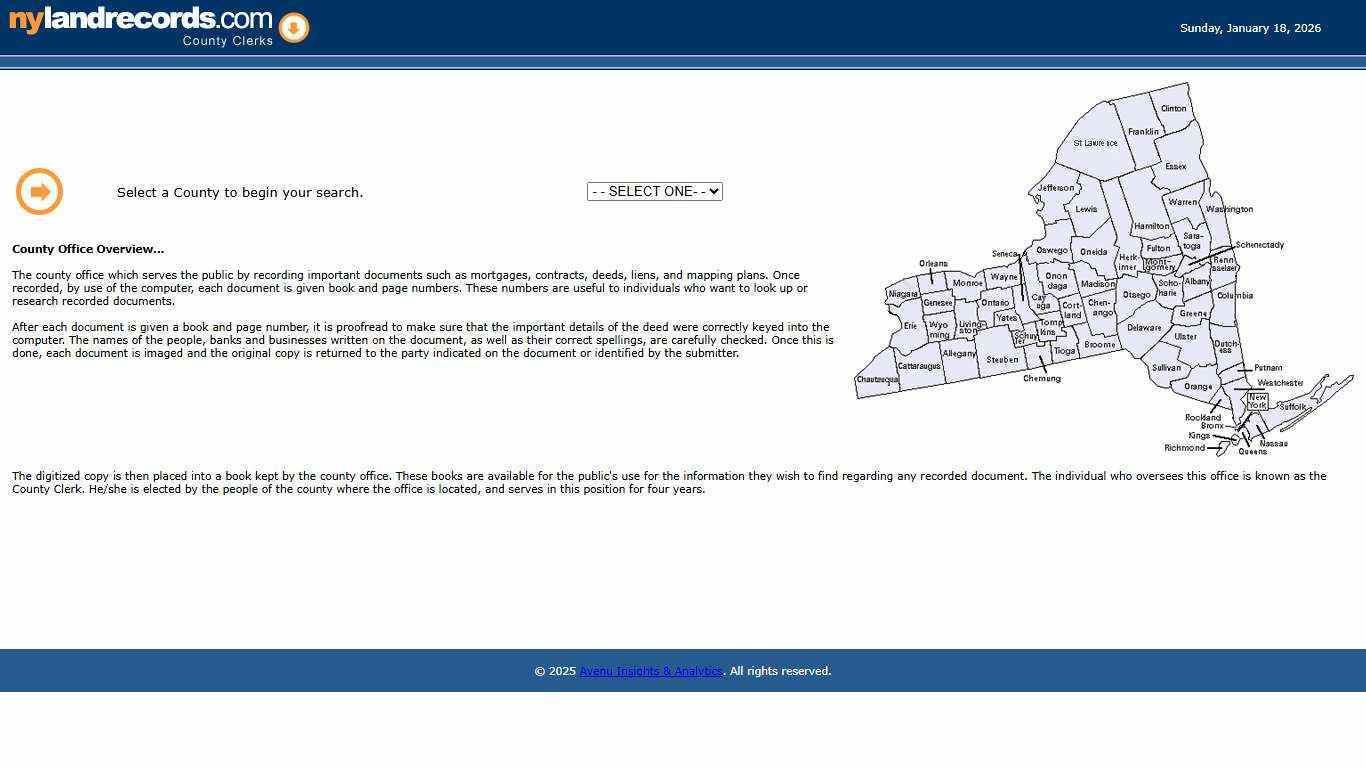 New York Land Records
