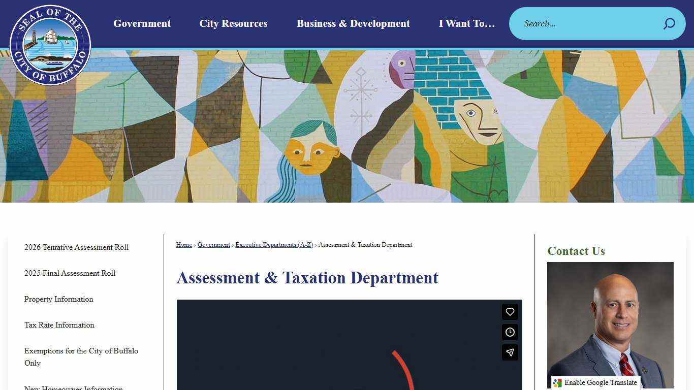 Assessment & Taxation Department | Buffalo, NY