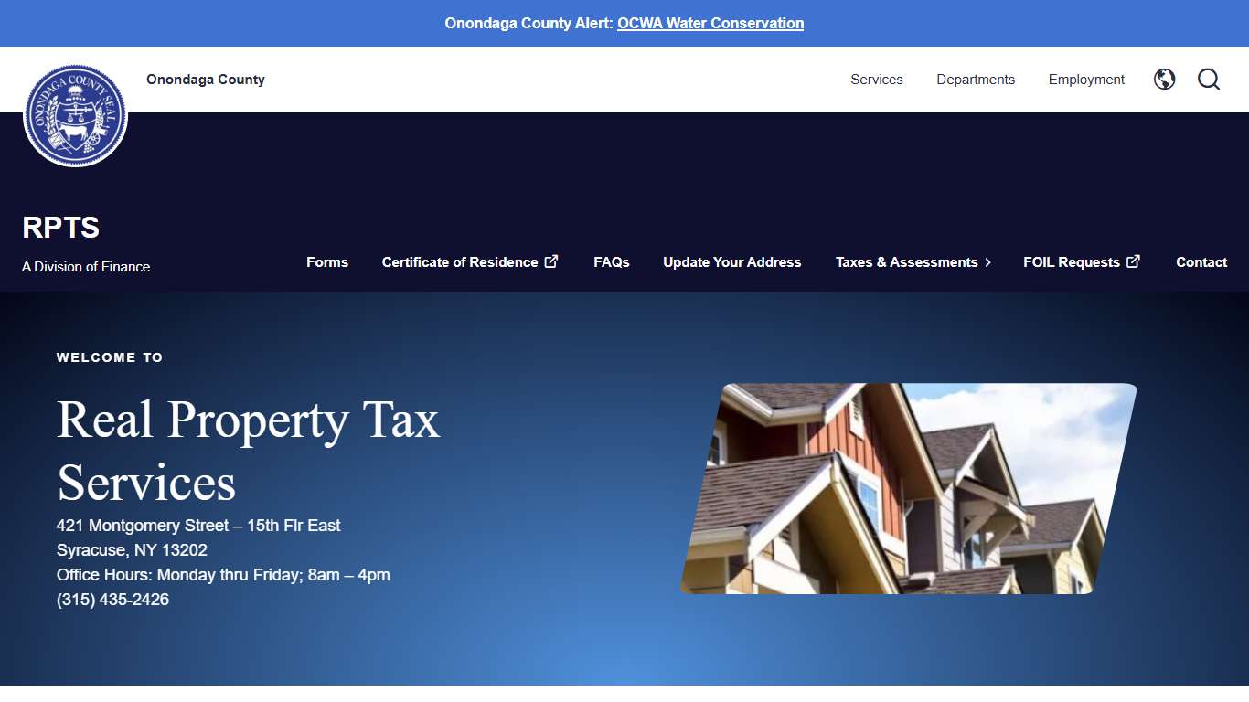 Real Property Tax Services - RPTS