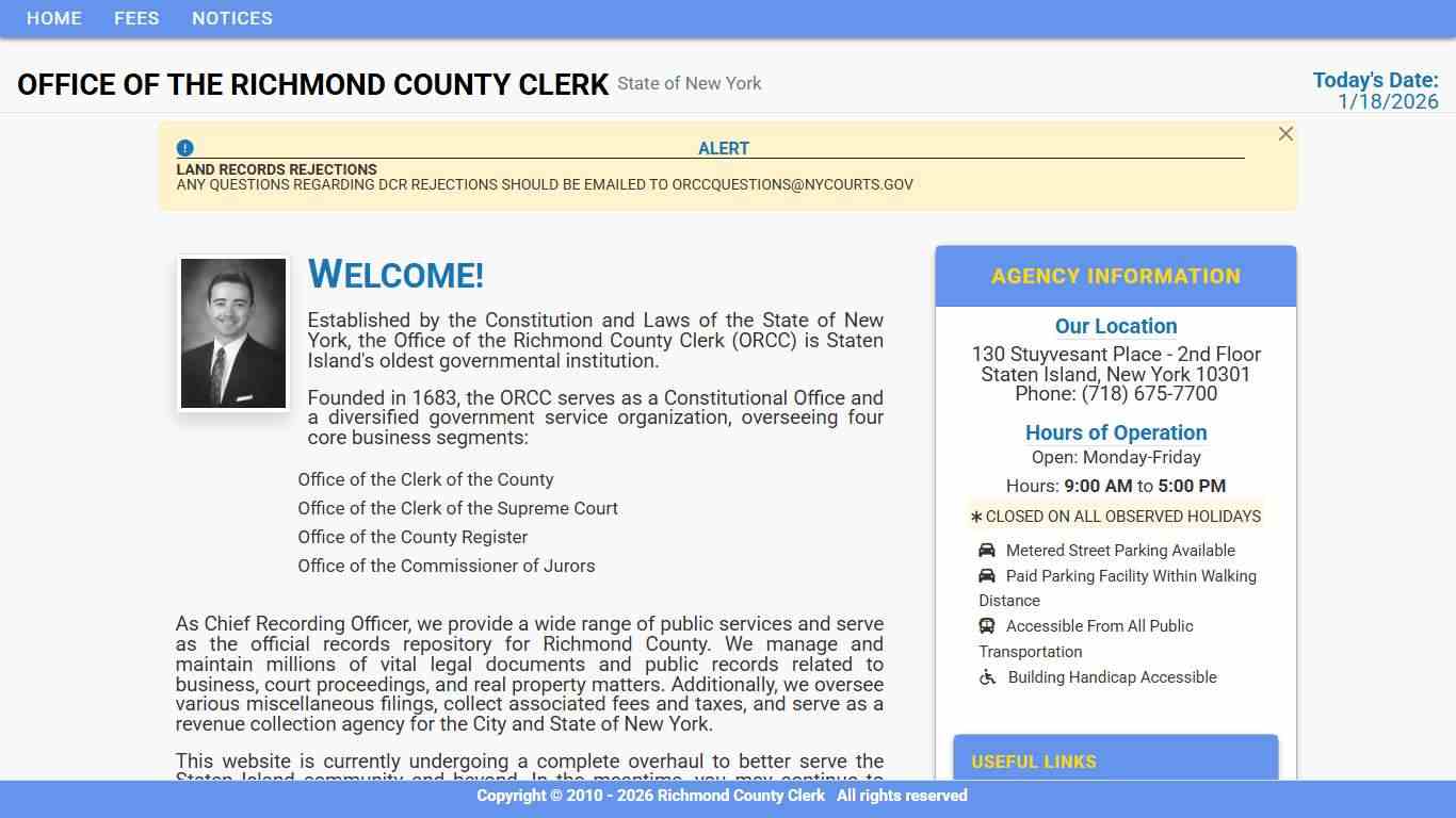 Richmond County Clerk New York